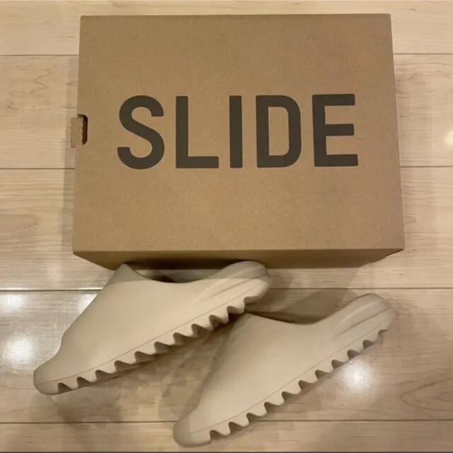 adidas YEEZY Slide 25.5cm bone ベージュ