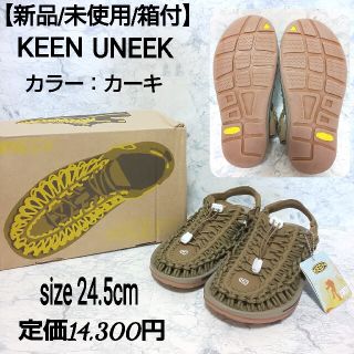 キーン(KEEN)の【新品/箱付】KEEN UNEEK サンダル トレッキング アウトドア キャンプ(サンダル)