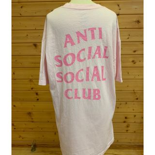 アンチソーシャルソーシャルクラブ(ANTI SOCIAL SOCIAL CLUB)のanti social social club Tシャツ ピンク ローズ 半袖 (Tシャツ/カットソー(半袖/袖なし))