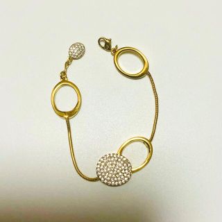 正規品 SWAROVSKI ブレスレット パヴェ(ブレスレット/バングル)