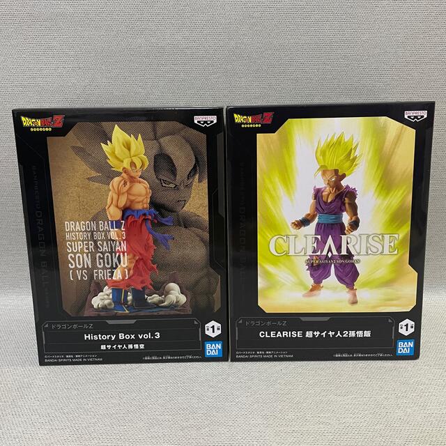 BANDAI(バンダイ)のドラゴンボール Z 孫悟空 孫悟飯 フィギュア History Box エンタメ/ホビーのフィギュア(アニメ/ゲーム)の商品写真