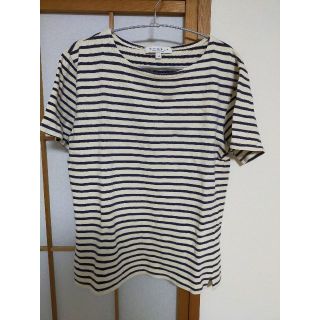 アーバンリサーチ(URBAN RESEARCH)の【売り尽くし】アーバンリサーチ　ボーダーTシャツ　半袖　夏　バスク　M　お洒落(Tシャツ/カットソー(半袖/袖なし))