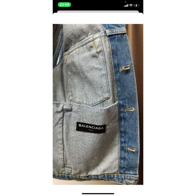 BLENCIAGA バレンシアガ デニム ベスト 購入ストア ジャケット