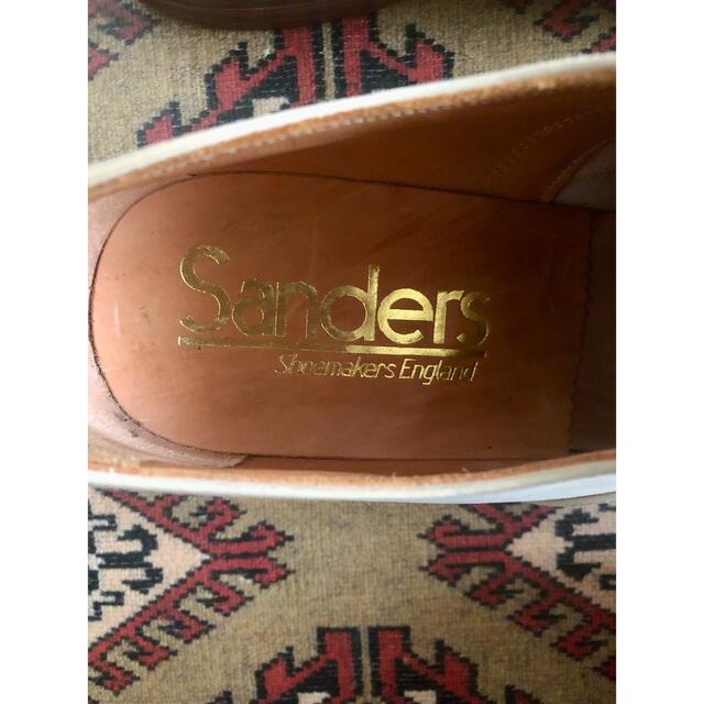 値下げ!英国製 Sanders 80's ミリタリーサービスシューズ Size9