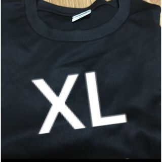 ポイント消化　Tシャツ　速乾　XL ブラック　無地　新品未使用品(Tシャツ/カットソー(半袖/袖なし))