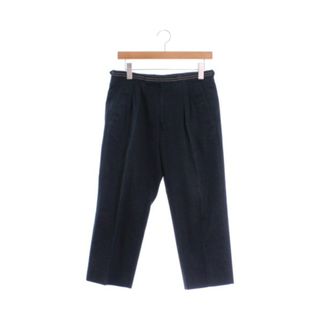 ドリスヴァンノッテン(DRIES VAN NOTEN)のDRIES VAN NOTEN クロップドパンツ 44(S位) 紺 【古着】【中古】(その他)