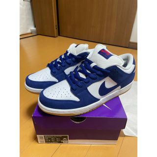 ナイキ(NIKE)のSB dunk lowドジャース"DEEP ROYAL BLUE"28(スニーカー)