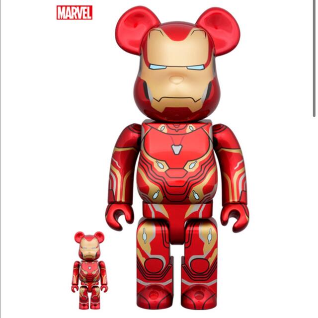 BE@RBRICK IRON MAN MARK 50 100％ & 400％フィギュア