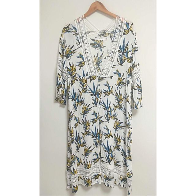 石原さとみ着用♡MOUSSY WAIST LOOP ガウン♡マウジー花柄ガウン