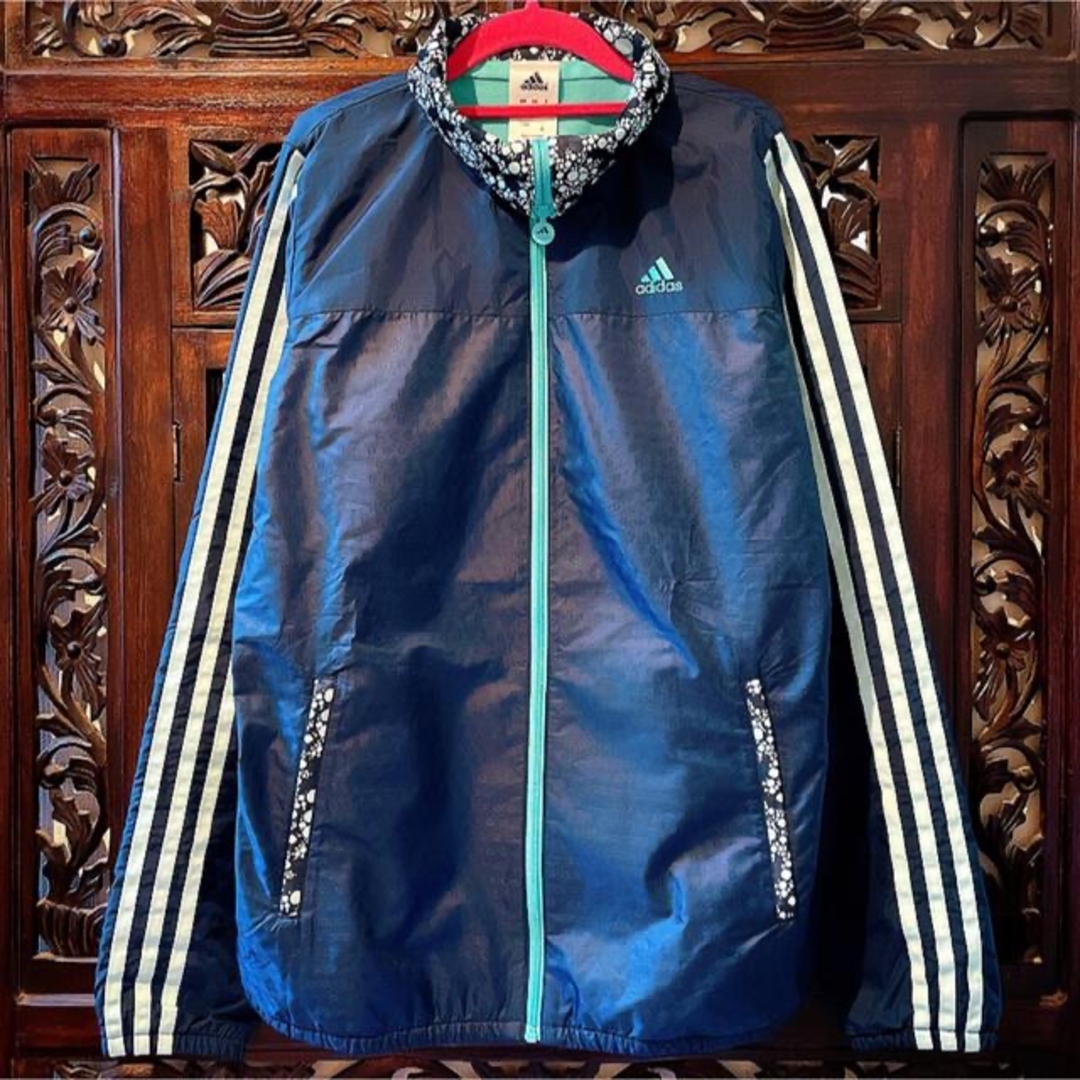adidas - アディダス 武井咲 レース柄 ナイロンパーカー adidas - アディダス 武井咲 レース柄 ナイロンパーカー