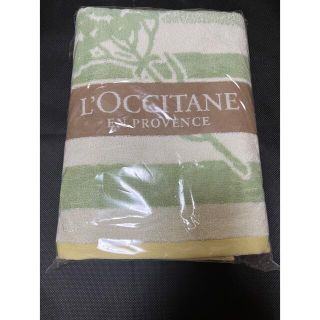 ロクシタン(L'OCCITANE)のロクシタン　プロヴァンスボーダーバスタオル(タオル/バス用品)