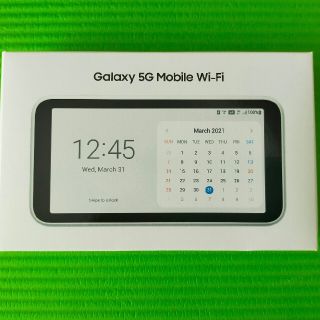 ギャラクシー(Galaxy)のGalaxy 5G Mobile Wi-Fi SCR01(PC周辺機器)