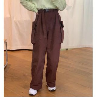 フィーニー(PHEENY)のpheeny★Nylon taffeta military pants★(カジュアルパンツ)