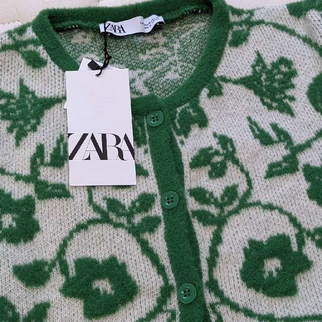 よろしくお ZARA Mサイズ グリーンの通販 by dress_me_up's shop|ザラ