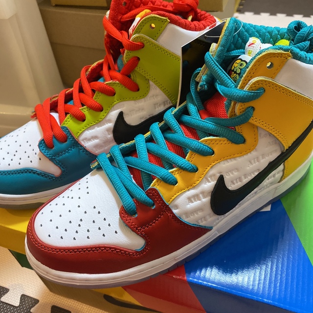 froSkate × Nike SB Dunk High フロスケート 新品靴/シューズ