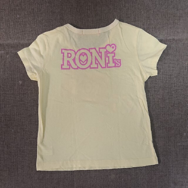 RONI(ロニィ)の125cm RONIロゴ ラメ Tシャツ キッズ/ベビー/マタニティのキッズ服女の子用(90cm~)(Tシャツ/カットソー)の商品写真