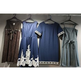 ガール(GIRL)の結婚式　パーティ　ドレス　ワンピース4着セット(その他ドレス)