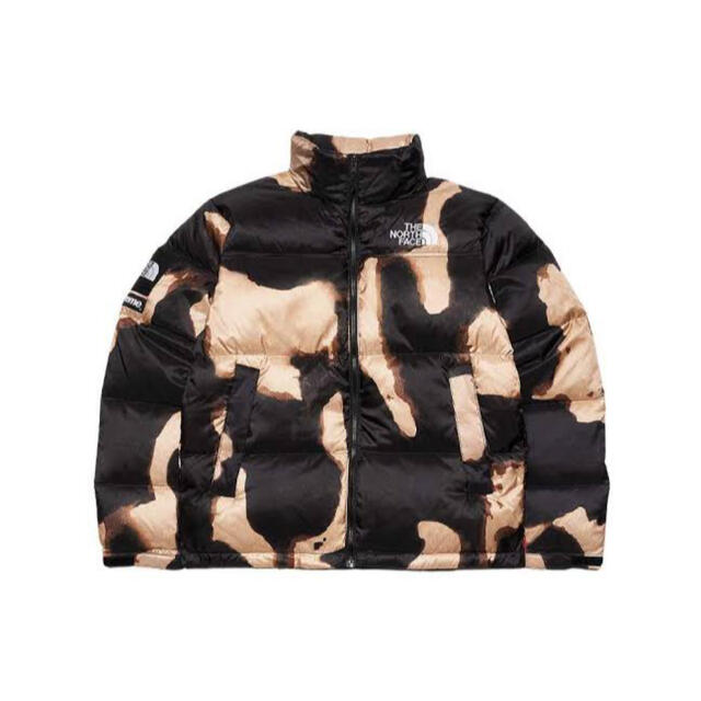 お買い得モデル THE SUPREME - Supreme NORTH Nuptse Bleached FACE