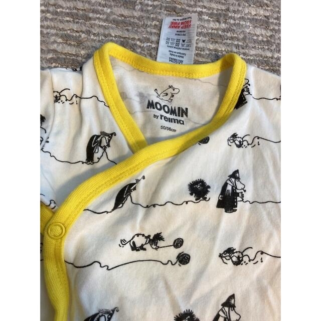 MOOMIN(ムーミン)のムーミンベビー服50ー60 キッズ/ベビー/マタニティのベビー服(~85cm)(ロンパース)の商品写真