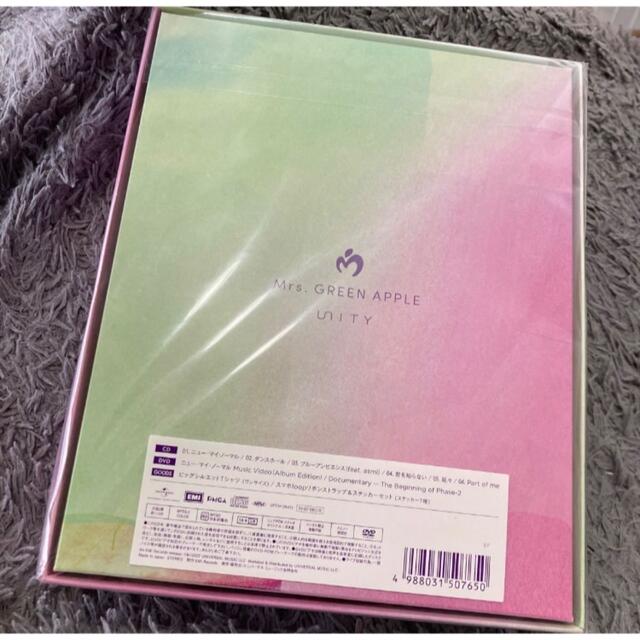 完全生産限定盤Mrs. GREEN APPLE CD+DVD+グッズ Unity 3