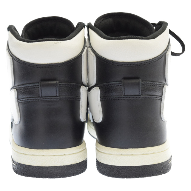 AMIRI(アミリ)のAMIRI アミリ 22SS SKEL TOP HI ボーン レザー ハイカットスニーカー ホワイト/ブラック PS22MFS002 メンズの靴/シューズ(スニーカー)の商品写真