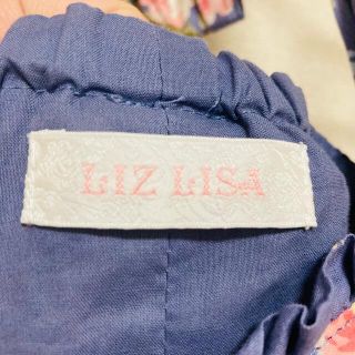 リズリサ(LIZ LISA)のLIZ LISA（リズリサ）花柄　ロンパース(ミニワンピース)