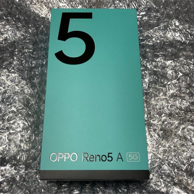 OPPO Reno5 A シルバーブラック