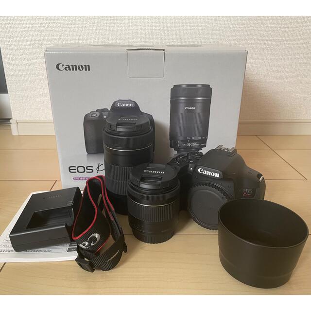 日本最大のブランド Canon - キヤノン EOS Kiss X10i Wズームキット デジタル一眼
