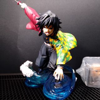 鬼滅の刃　ARTFX J 冨岡義勇　フィギュア　箱無し　特典あり　お買い得品(アニメ/ゲーム)