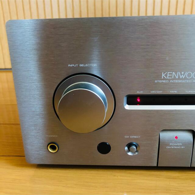 KENWOOD(ケンウッド)の【kazu55様専用 】KENWOODケンウッド A-1001 プリメインアンプ スマホ/家電/カメラのオーディオ機器(アンプ)の商品写真