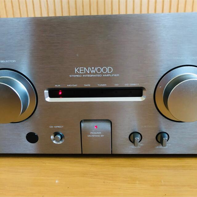 KENWOOD(ケンウッド)の【kazu55様専用 】KENWOODケンウッド A-1001 プリメインアンプ スマホ/家電/カメラのオーディオ機器(アンプ)の商品写真