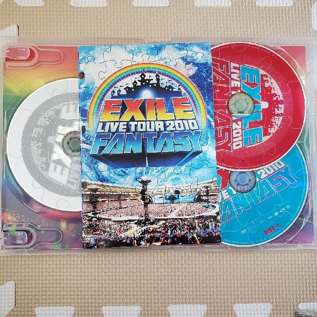 EXILE(エグザイル)のEXILE☆LIVE TOUR2010☆FANTASY（3枚組） DVD エンタメ/ホビーのDVD/ブルーレイ(ミュージック)の商品写真