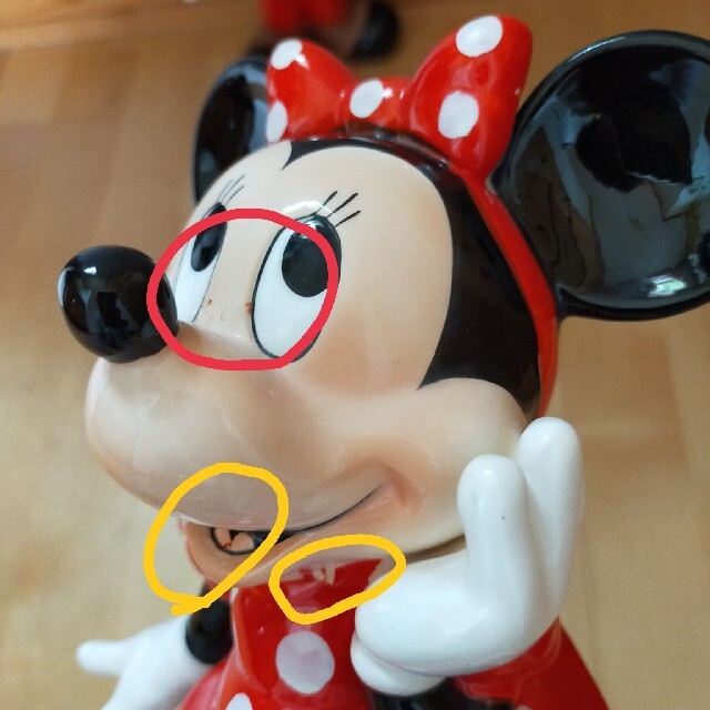 Disney(ディズニー)のディズニー　陶器 エンタメ/ホビーのおもちゃ/ぬいぐるみ(キャラクターグッズ)の商品写真