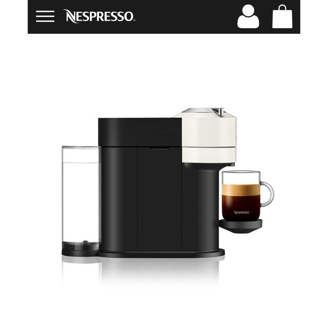 ネスプレッソ　コーヒーメーカー　2〜3度使用