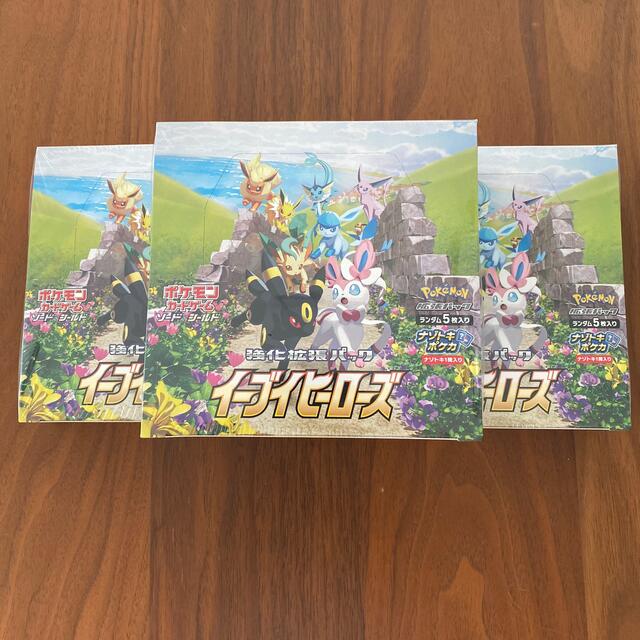 ポケモン - ポケモンカード イーブイヒーローズ 3 box 未開封