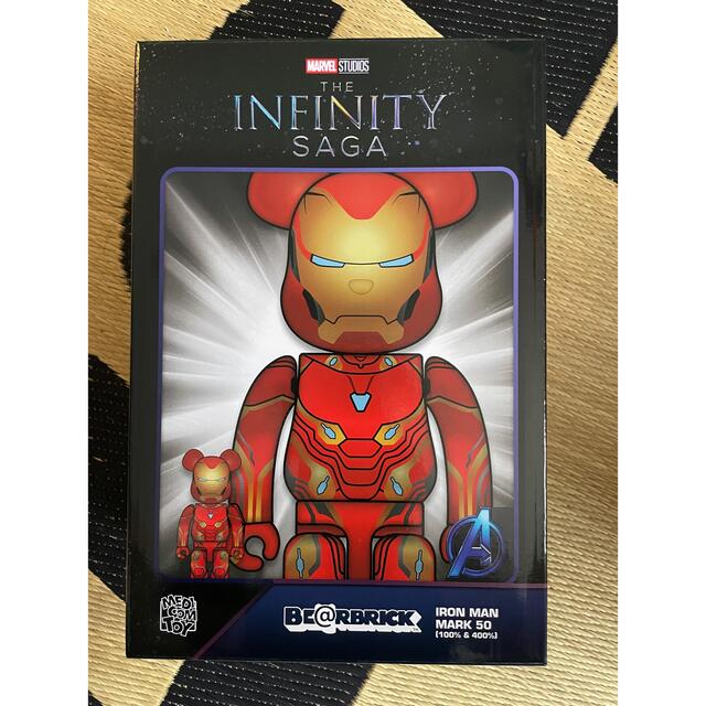 BE@RBRICK IRON MAN MARK 50 100％ & 400％