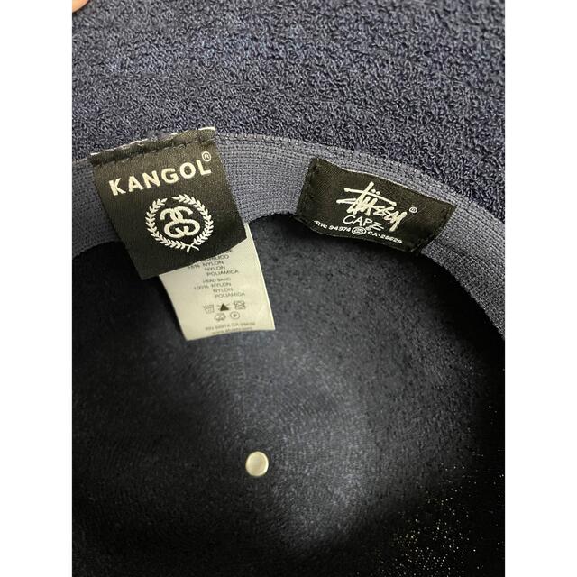 STUSSY × KANGOL    バケットハット　限定コラボ