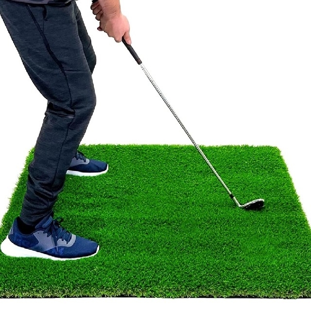 ゴルフマット 35mm ラフ芝 ゴルフ 練習 マット 100×100cm