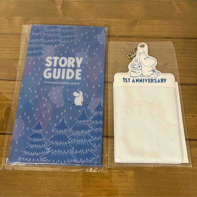 MOOMIN(ムーミン)のムーミンバレーパーク チケットケース チケットフォルダ 未使用品 エンタメ/ホビーのおもちゃ/ぬいぐるみ(キャラクターグッズ)の商品写真