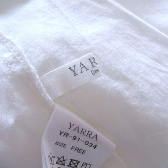 YARRA(ヤラ)のYARRA レース 長袖 サイズF ブラウス ヤラ レディースのトップス(シャツ/ブラウス(長袖/七分))の商品写真