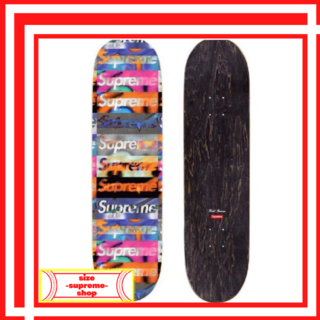 Supreme20ss Distorted Skateboard BLACK