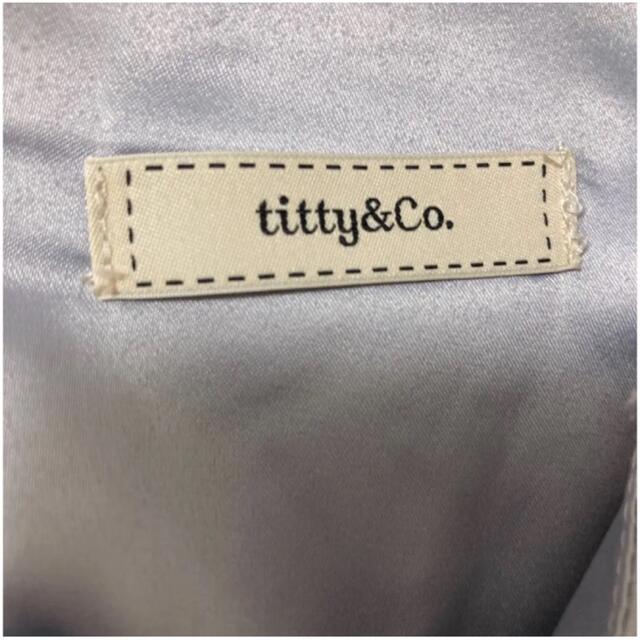 titty&co(ティティアンドコー)のtitty＆Co. チュール ワンピース レディースのワンピース(ミニワンピース)の商品写真