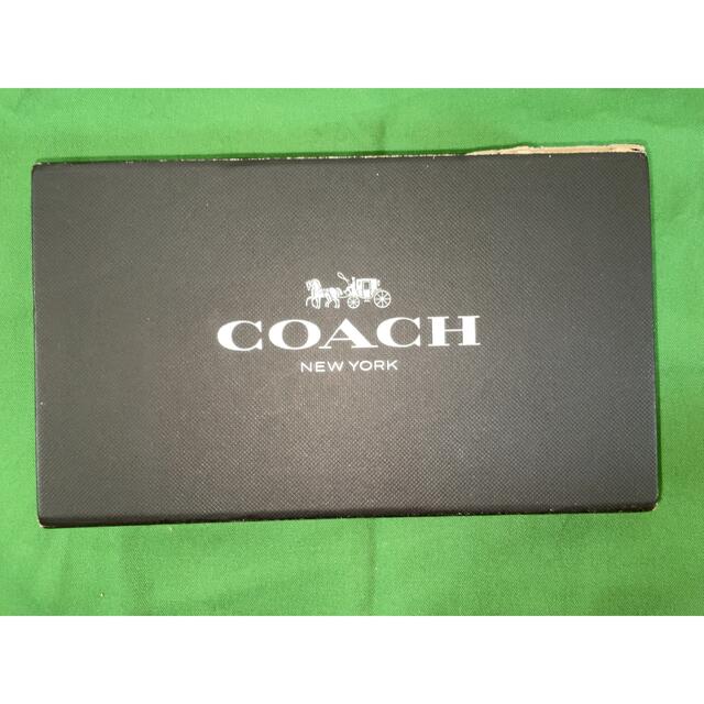 COACH(コーチ)のCOACH 長財布 お札入れ セット レディース メタリックブルー※使用感あり メンズのファッション小物(長財布)の商品写真