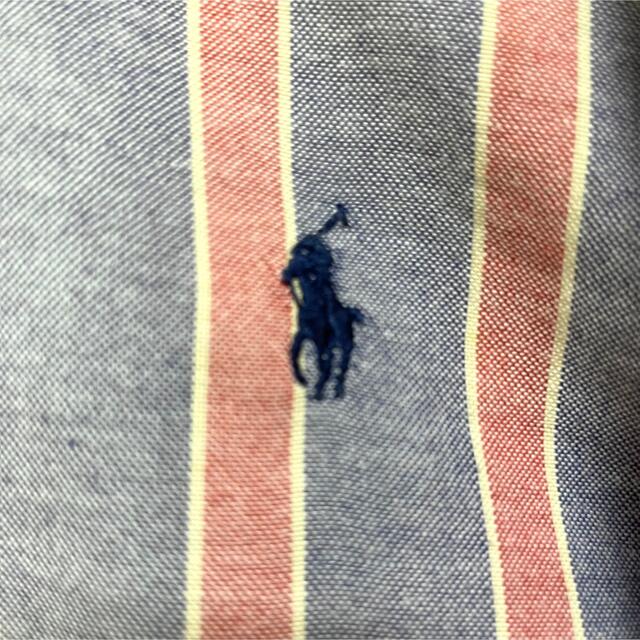 限定10％OFF Ralph Lauren USA製 ラルフローレン BDシャツ 朱色×ブルー 紺ポニー XL 80sの通販 by ゆー's  shop｜ラルフローレンならラクマ