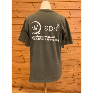 W)taps - WTAPS ロゴ Tシャツ カーキ サイズ1