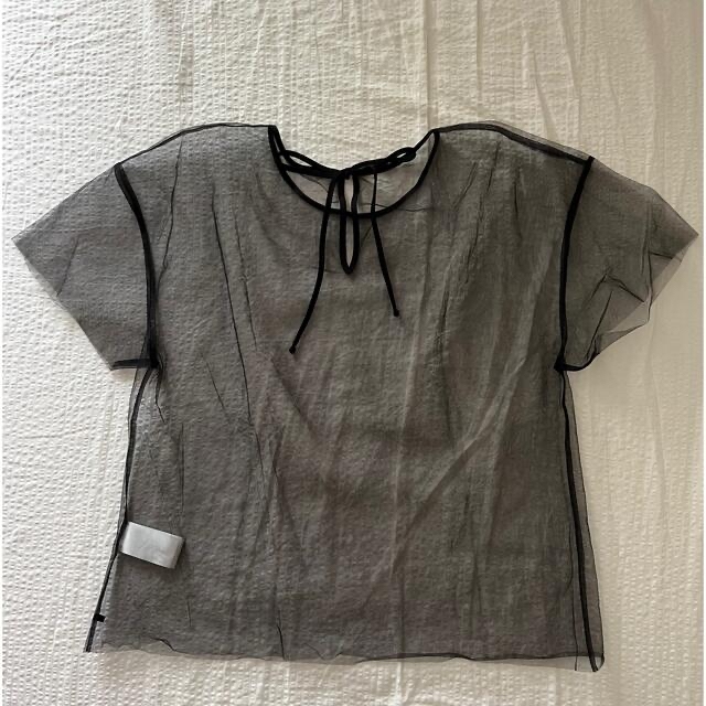 Ray BEAMS(レイビームス)のRay BEAMS パイピングメッシュトップス レディースのトップス(Tシャツ(半袖/袖なし))の商品写真