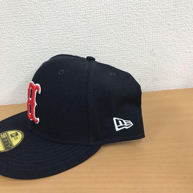 NEW ERA RED SOX UPSIDE DOWN  7 1/2 メンズの帽子(キャップ)の商品写真