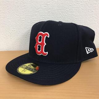 NEW ERA RED SOX UPSIDE DOWN  7 1/2(キャップ)