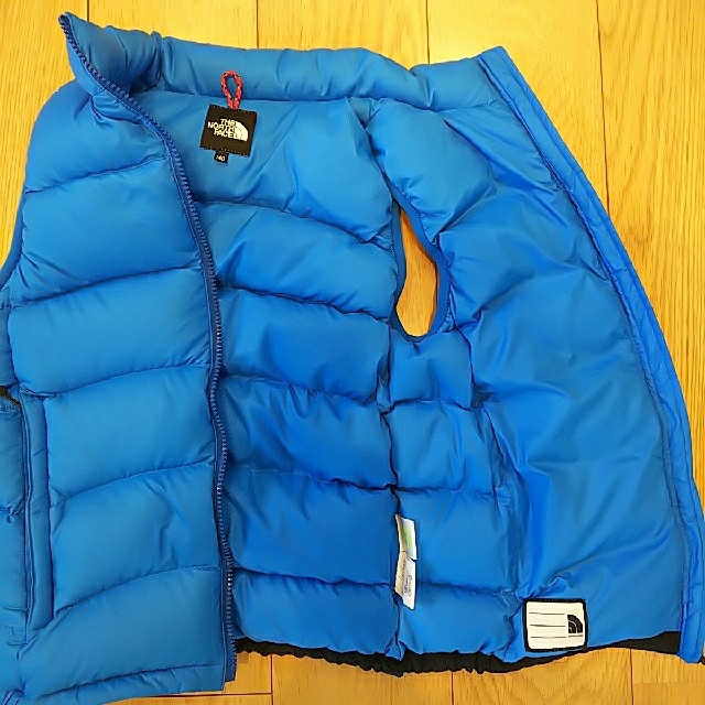 THE NORTH FACE(ザノースフェイス)の【 ゆゆさん専用 】ノースフェイス ダウンベスト140 キッズ/ベビー/マタニティのキッズ服男の子用(90cm~)(ジャケット/上着)の商品写真