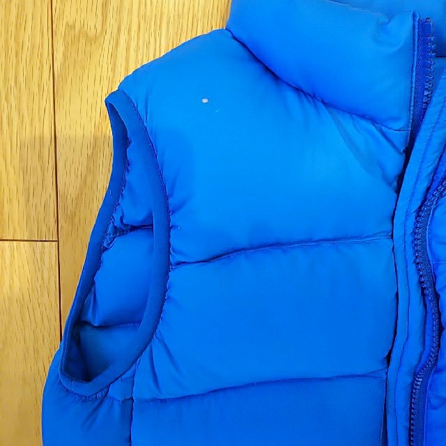 THE NORTH FACE(ザノースフェイス)の【 ゆゆさん専用 】ノースフェイス ダウンベスト140 キッズ/ベビー/マタニティのキッズ服男の子用(90cm~)(ジャケット/上着)の商品写真